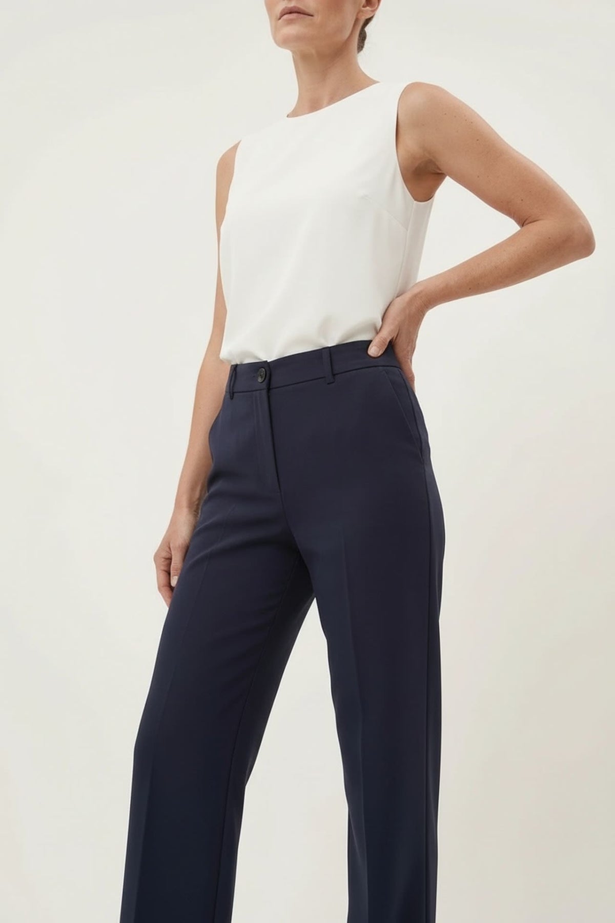 G2000 - Pants - Multi-Way Stretch Nylon Plain Weave Cigarette Casual Pants