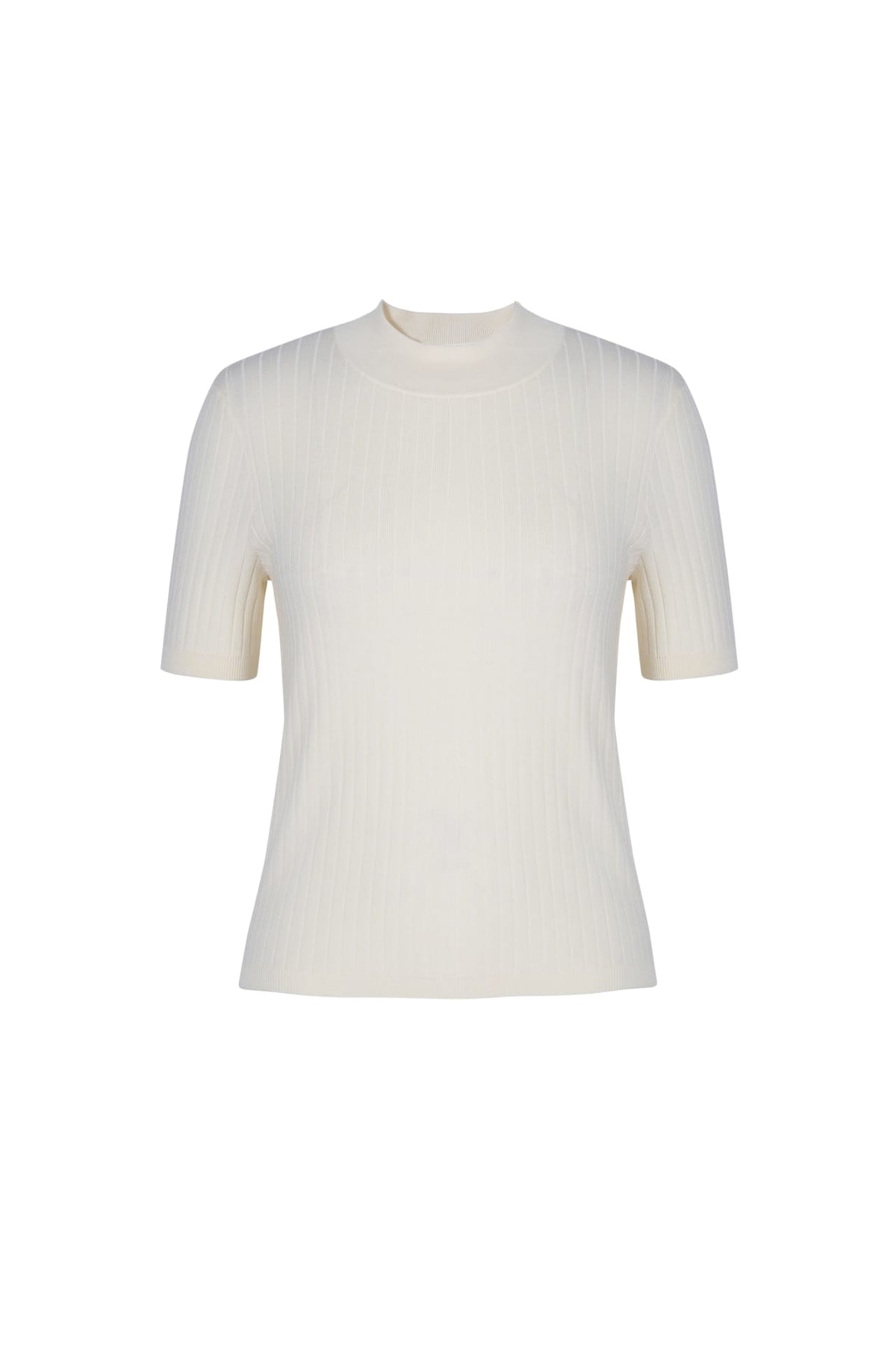 Poly Blend Regular Fit Mock Neck Sweater