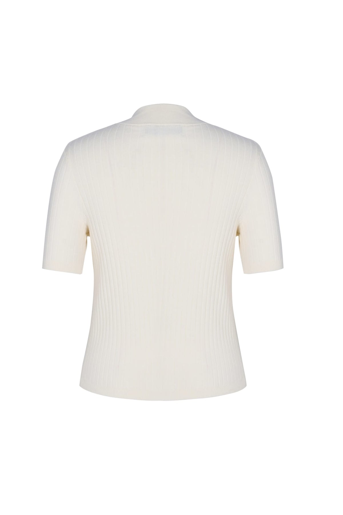 Poly Blend Regular Fit Mock Neck Sweater