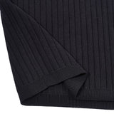 Poly Blend Regular Fit Mock Neck Sweater