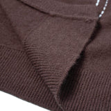 Acrylic Blend Relax Fit Round Neck Cardigan