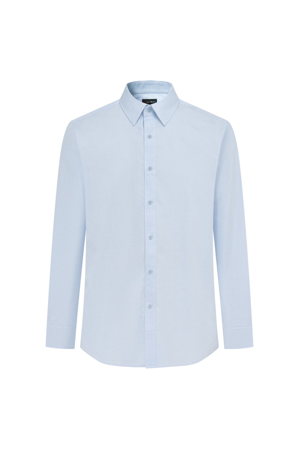 G2000 - Shirts - Non-Iron Easy Care Cotton Blend 2 Tone Smart Fit Long Sleeve Shirt
