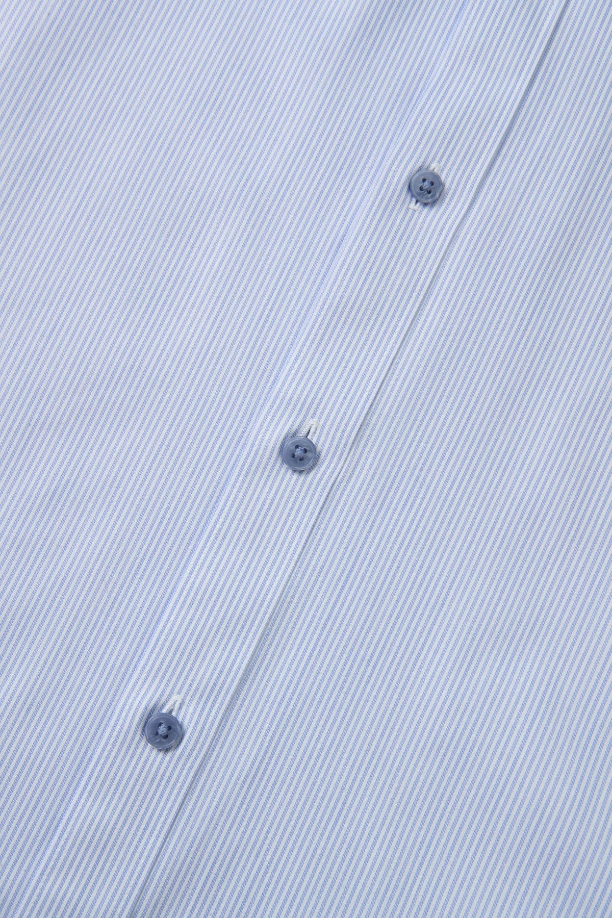 G2000 - Shirts - Non-Iron Easy Care Cotton Blend Stripe Smart Fit Long Sleeve Shirt