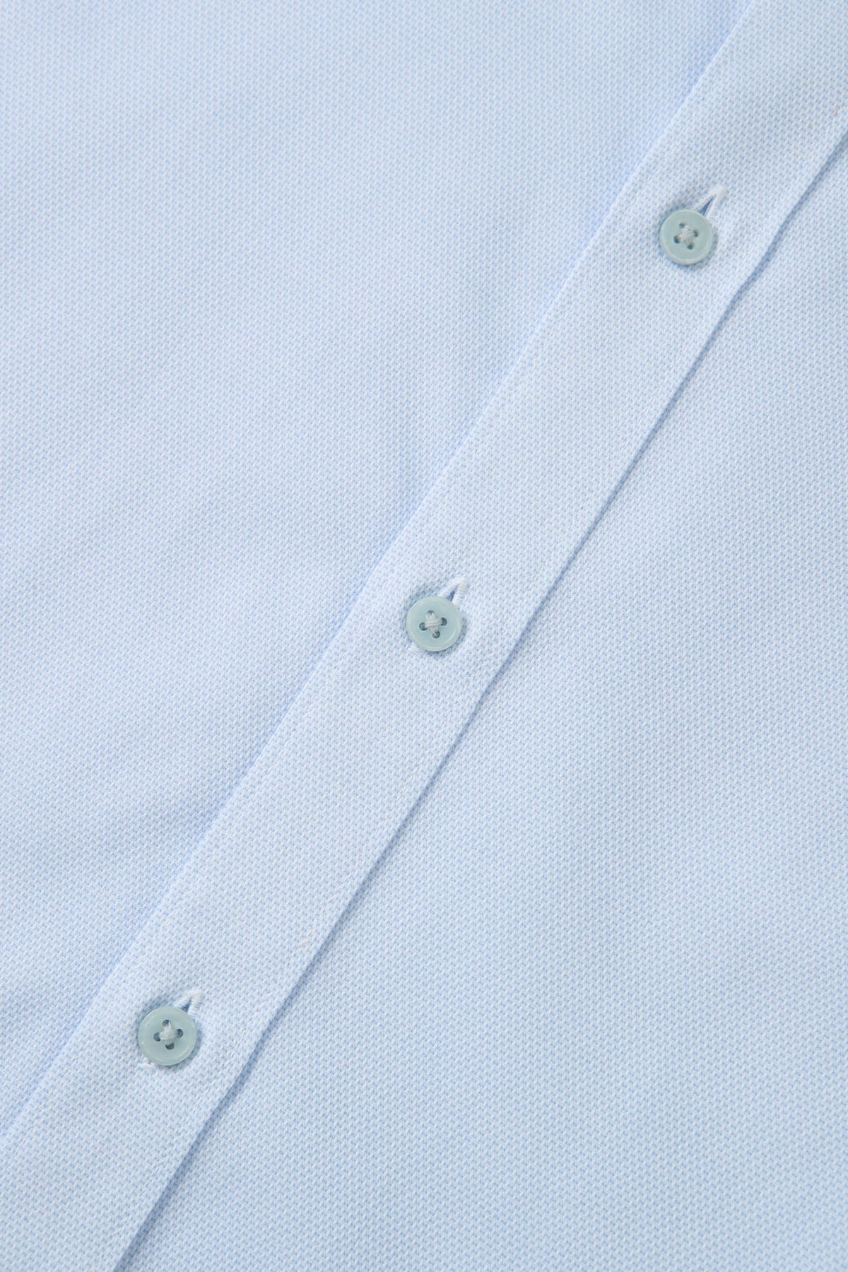 Non-Iron Easy Care Cotton Blend 2 Tone Smart Fit Short Sleeve Shirt