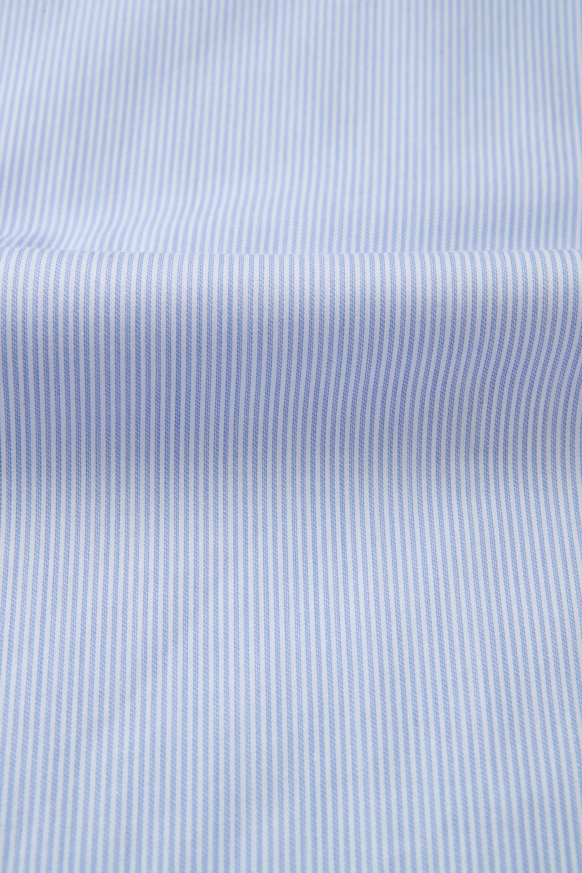 Non-Iron Easy Care Cotton Blend Stripe Smart Fit Short Sleeve Shirt