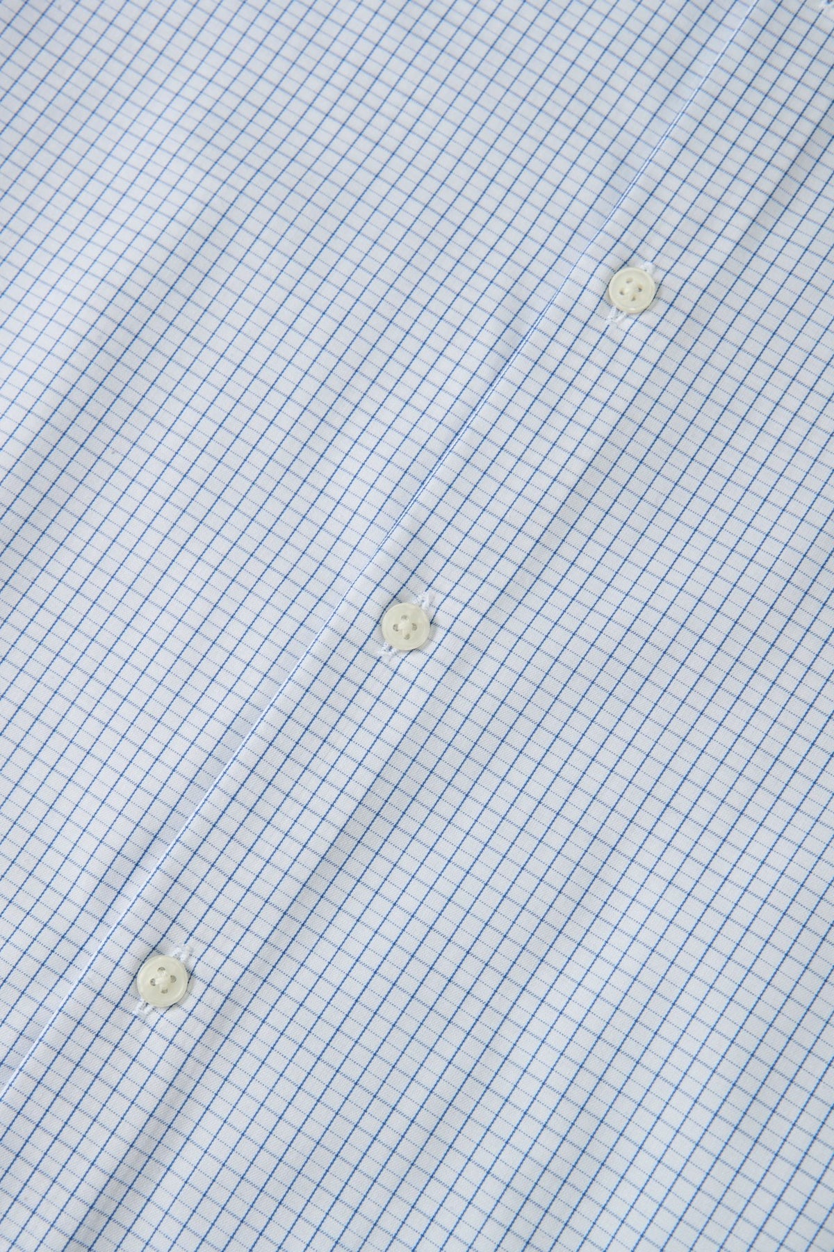 Non-Iron Easy Care Cotton Blend Check Smart Fit Short Sleeve Shirt