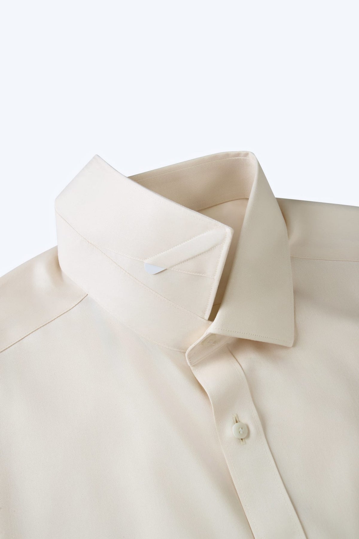 Non-Iron 200/2 Pure Cotton Fine Twill Smart Fit Long Sleeve Shirt