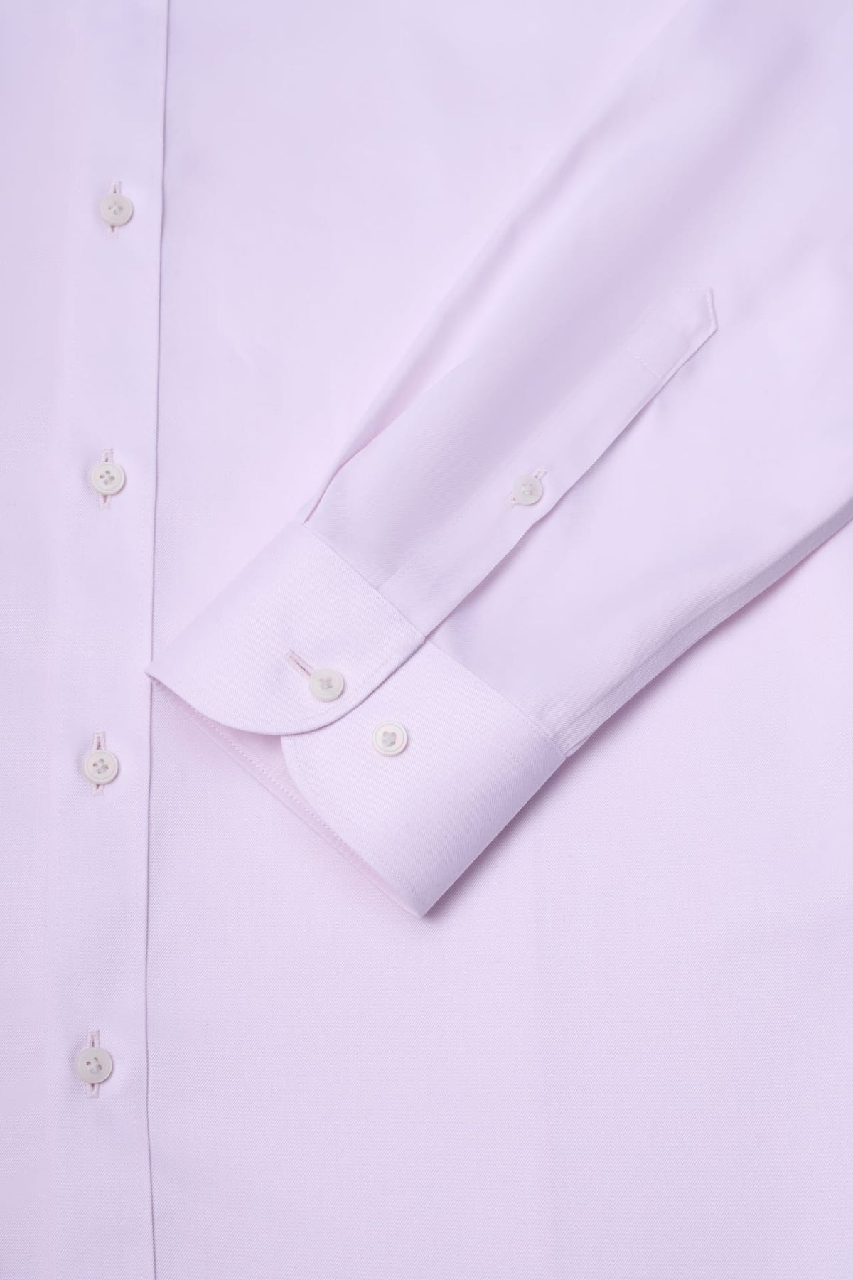 Non-Iron 200/2 Pure Cotton Fine Twill Smart Fit Long Sleeve Shirt