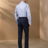 Non-Iron 200/2 Pure Cotton Fine Twill Smart Fit Long Sleeve Shirt