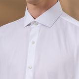 Non-Iron Temperature Regulating Texture Smart Fit Long Sleeve Shirt