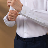 Non-Iron Temperature Regulating Texture Smart Fit Long Sleeve Shirt