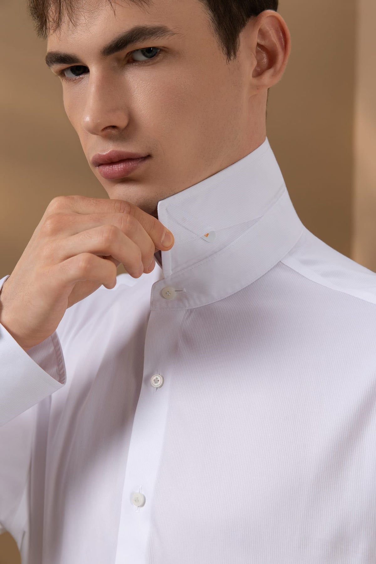 Non-Iron Temperature Regulating Texture Smart Fit Long Sleeve Shirt