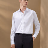 Non-Iron 200/2 Pure Cotton Fine Twill Smart Fit Long Sleeve Shirt