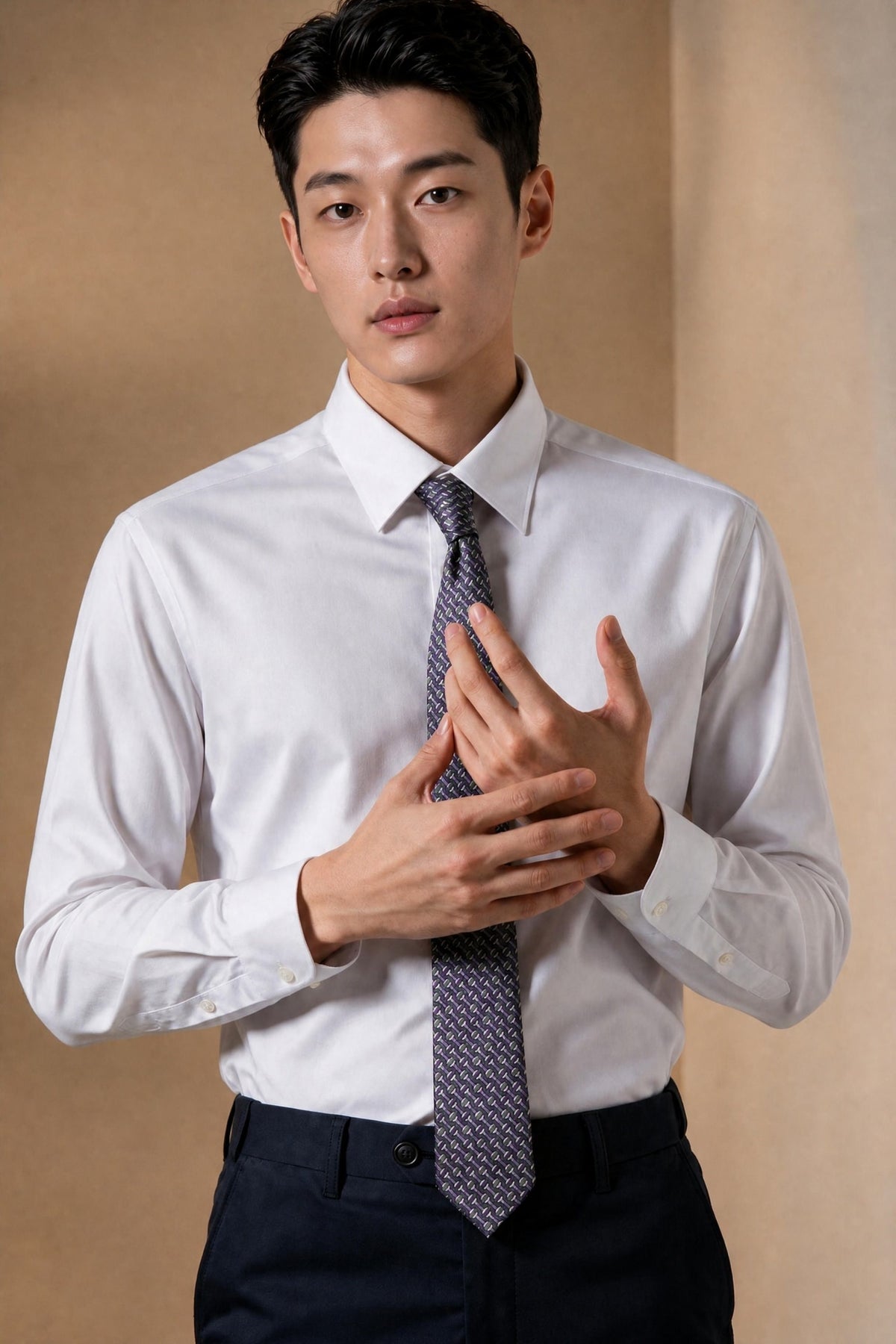 G2000 - Shirts - Non-Iron Temperature Regulating Fine Twill Smart Fit Long Sleeve Shirt - Smart - White