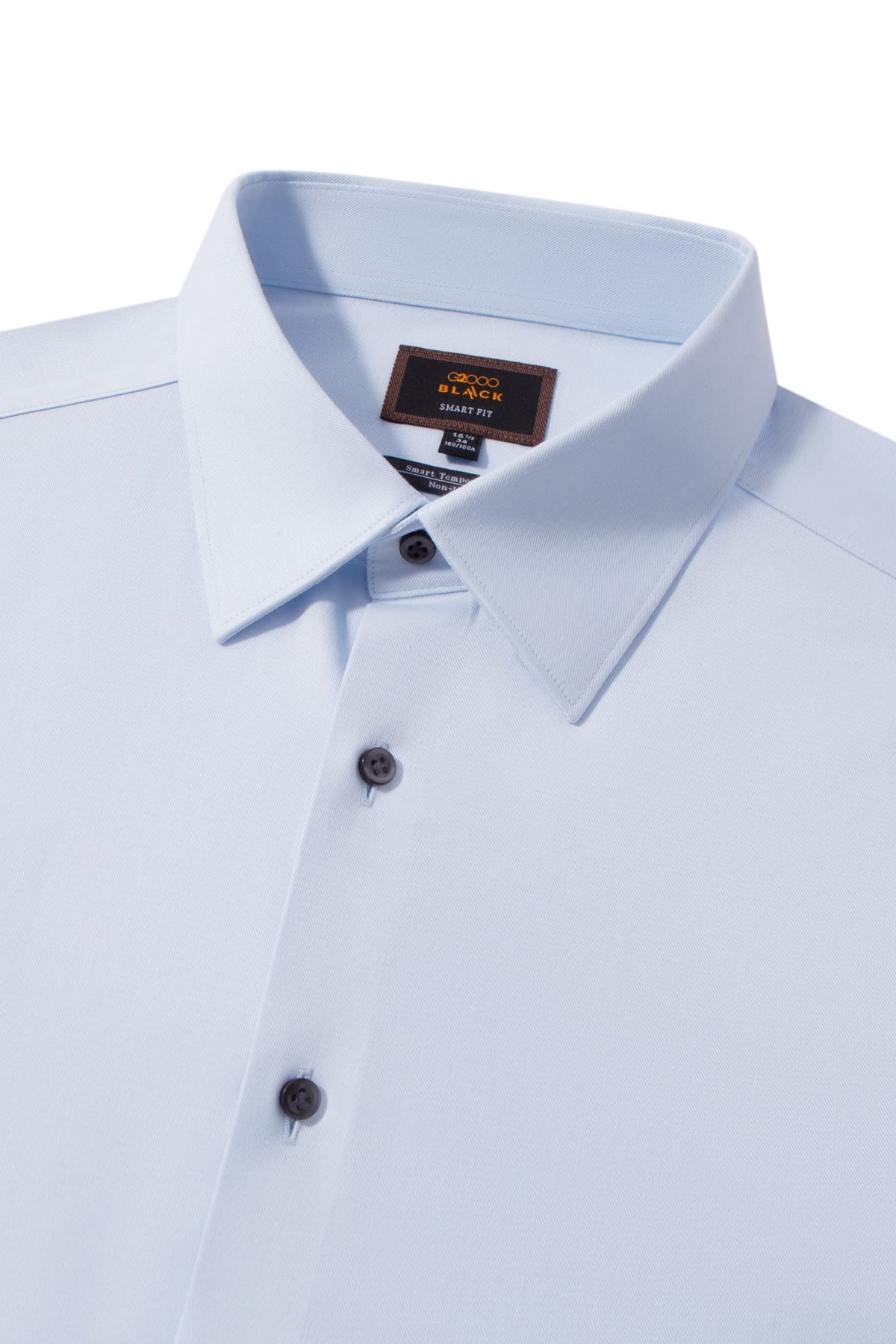 Non-Iron Temperature Regulating Fine Twill Smart Fit Long Sleeve Shirt