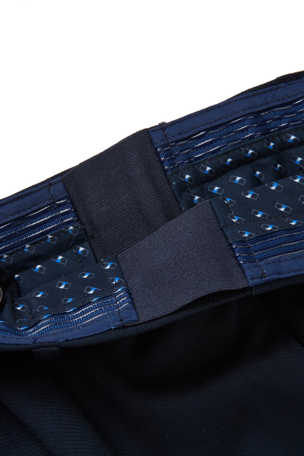 Wool Blend Smart Fit Suit Pants with Hidden Elastic Waistband