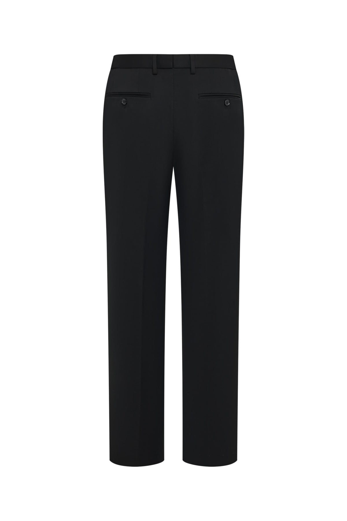 Lyocell Cashmere Blend Smart Fit Suit Pants with Hidden Elastic Waistband