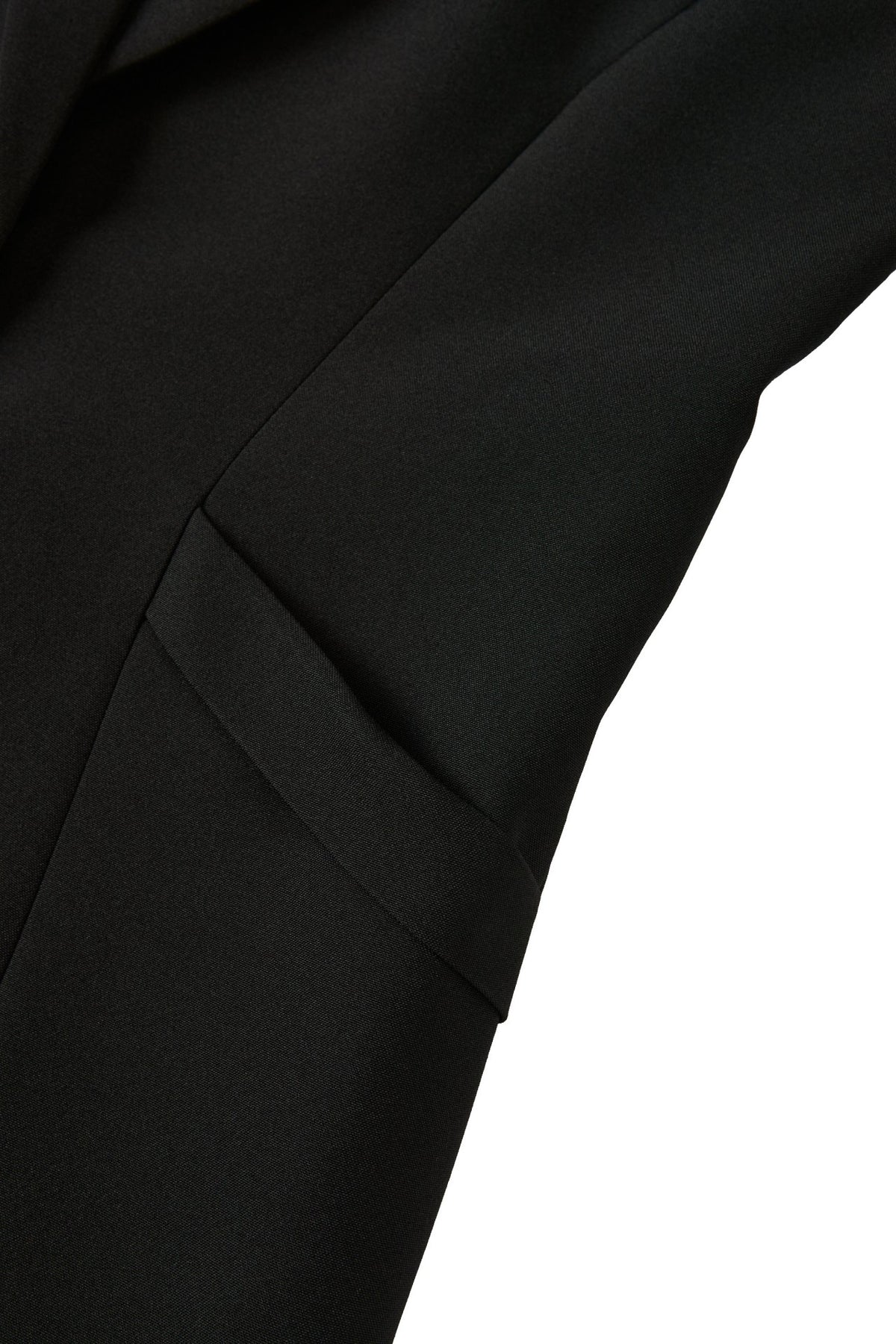 Poly Crepe Easy Fit Suit Blazer