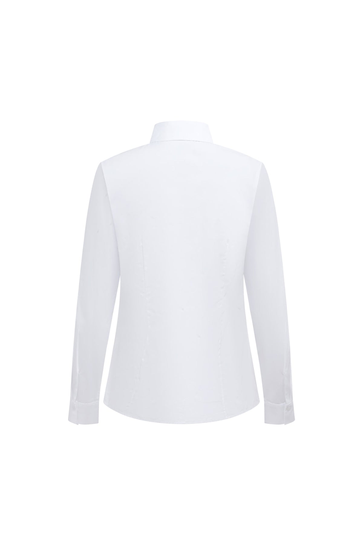 Non-Iron Cotton Blend Popln Slim Fit Long Sleeve Shirt