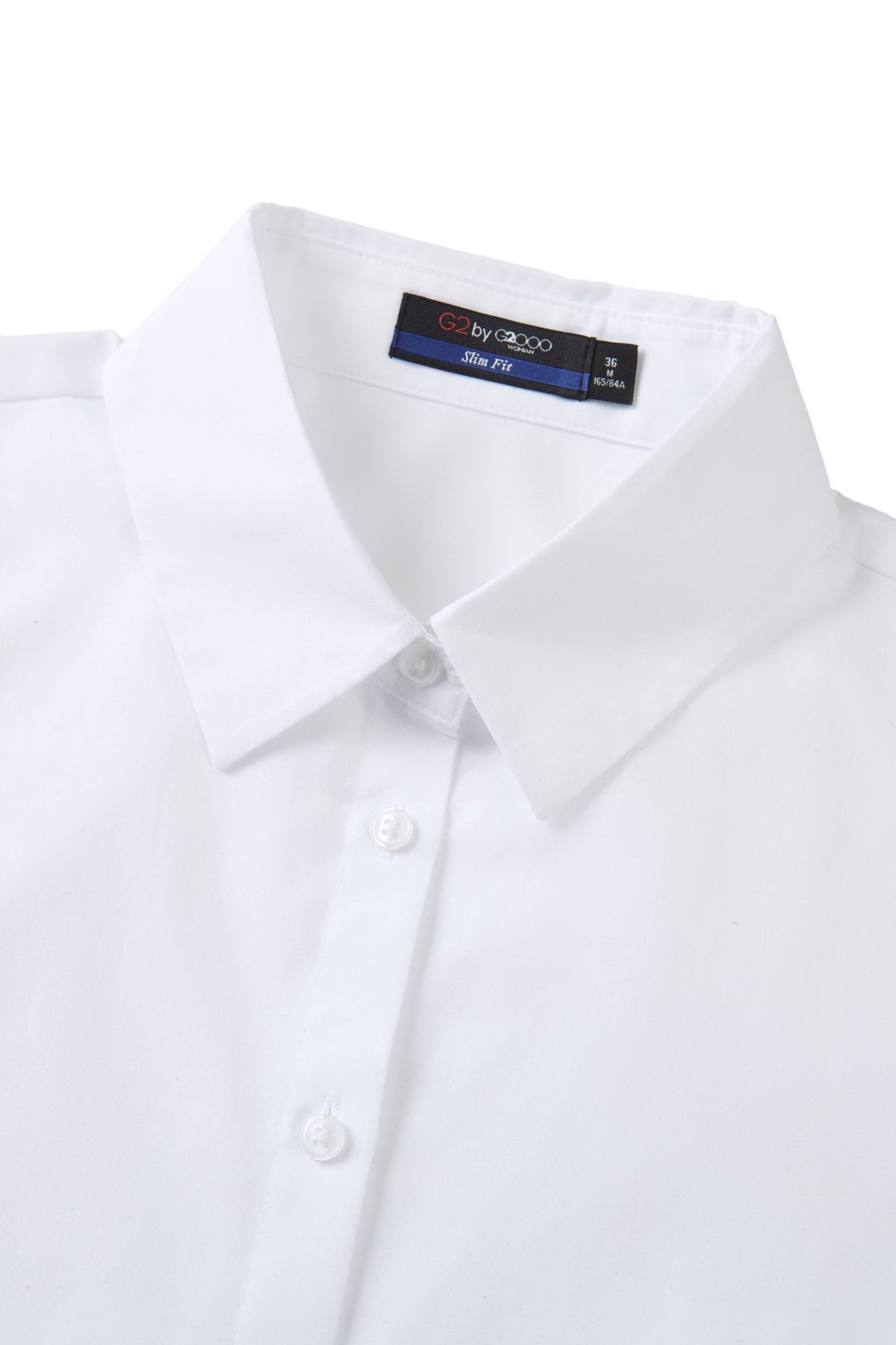 Non-Iron Cotton Blend Popln Slim Fit Long Sleeve Shirt