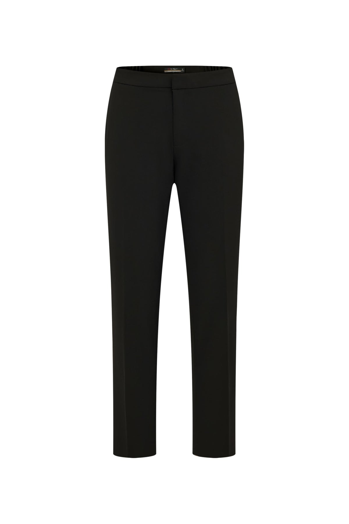 Poly Crepe Cigarette Hip Hanger Suit Pants