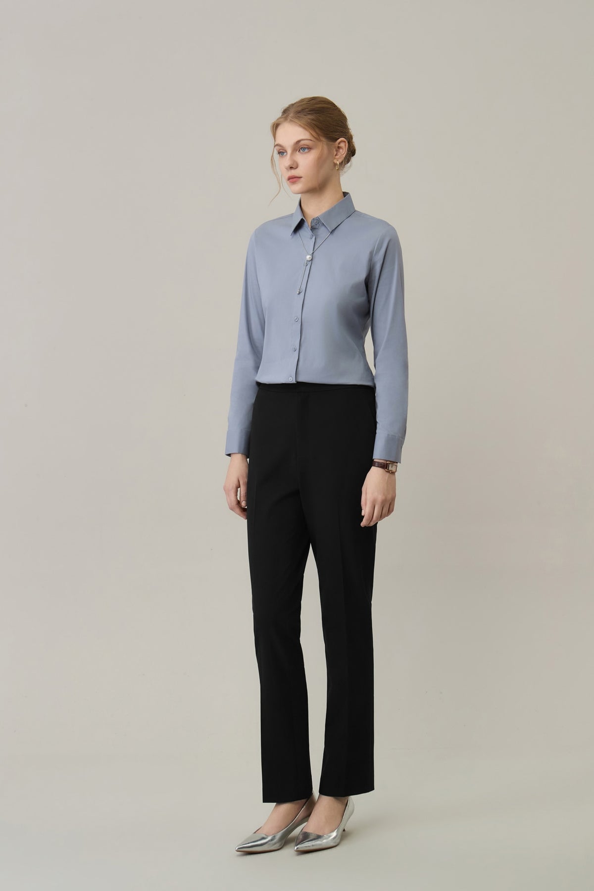 G2000 - Pants - Poly Crepe Straight Leg Regular Fit Suit Pants