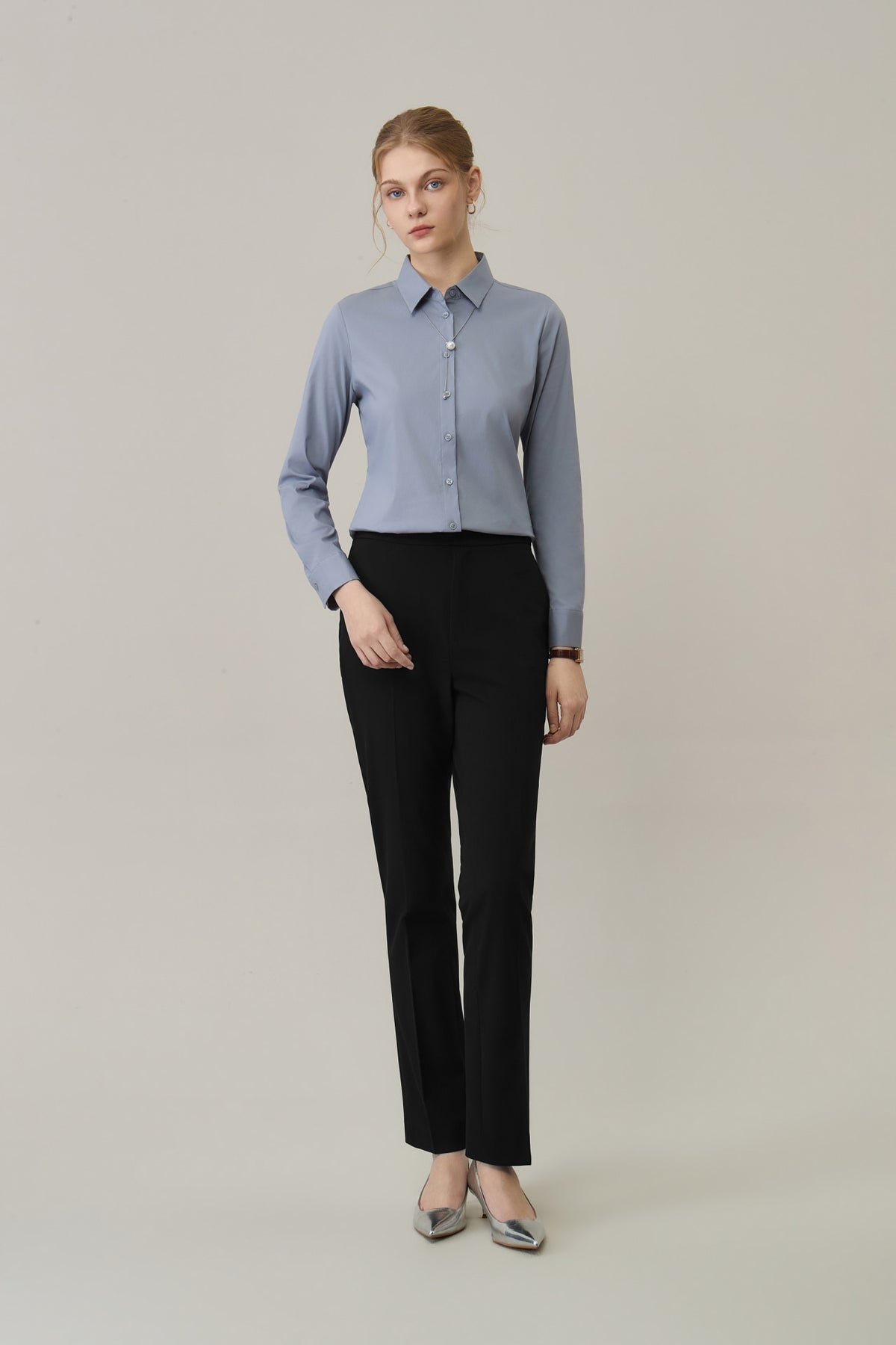 G2000 - Pants - Poly Crepe Straight Leg Regular Fit Suit Pants