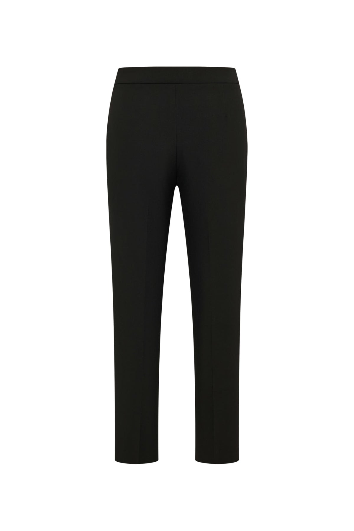 Poly Plain Weave Cigarette Hip Hanger Suit Pants