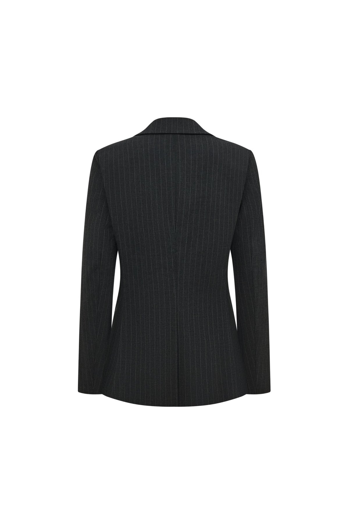 G2000 - Suits - Button-Front Stripe Slim Fit Suit Blazer