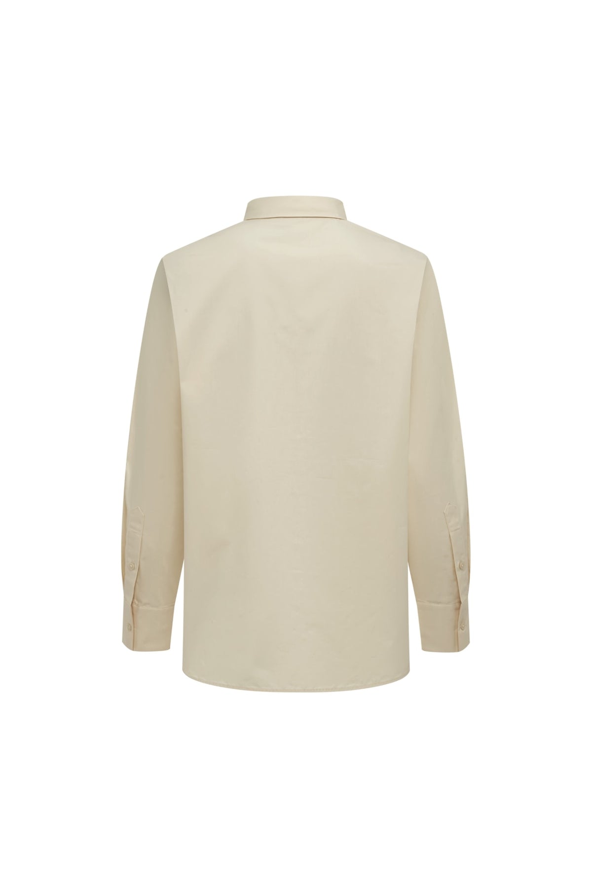 G2000 - Shirts - Pure Cotton Poplin Relax Fit Scarf-Neck Shirt