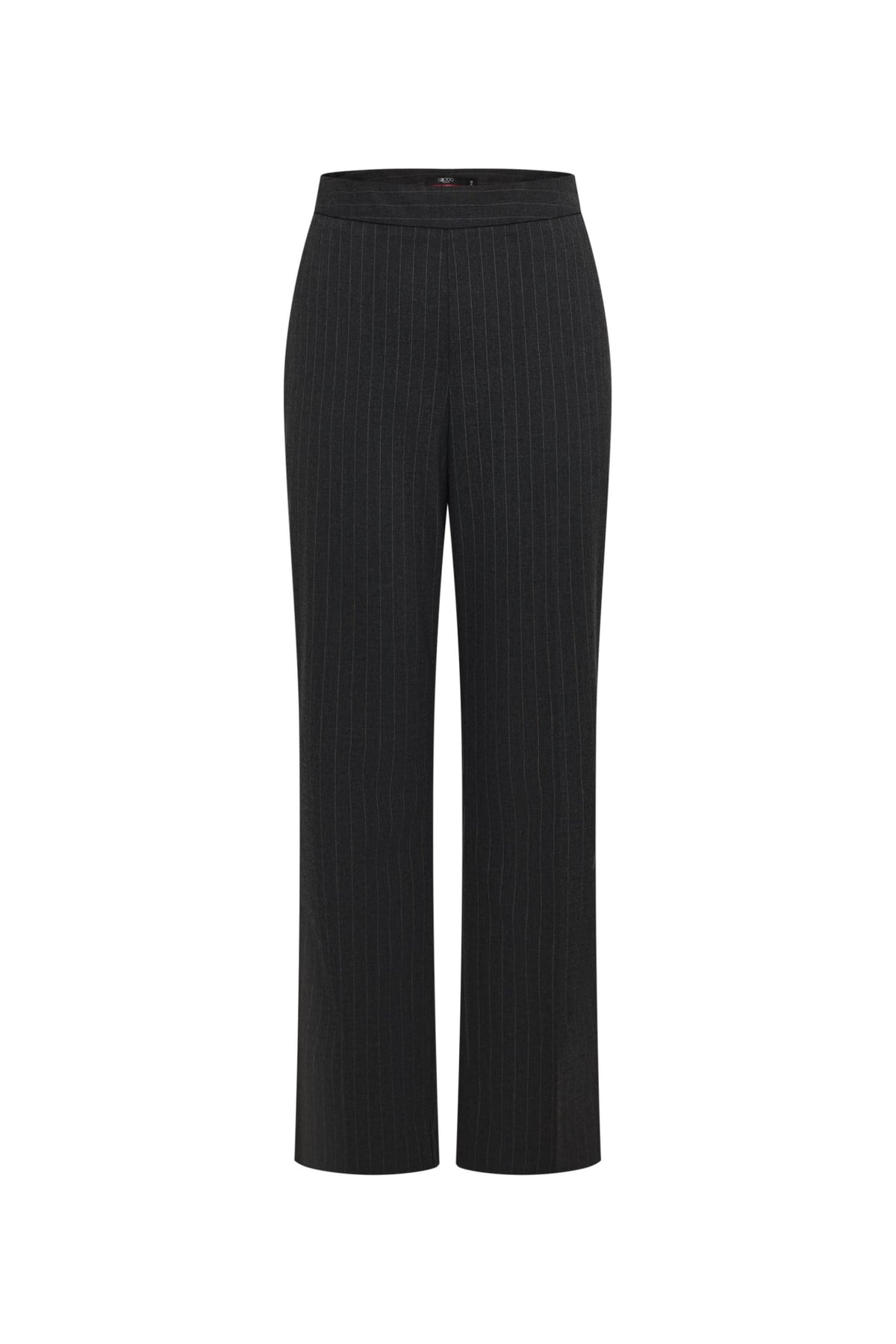 G2000 - Pants - Stripe Straight-Leg Suit Pants - Shark - No Fit