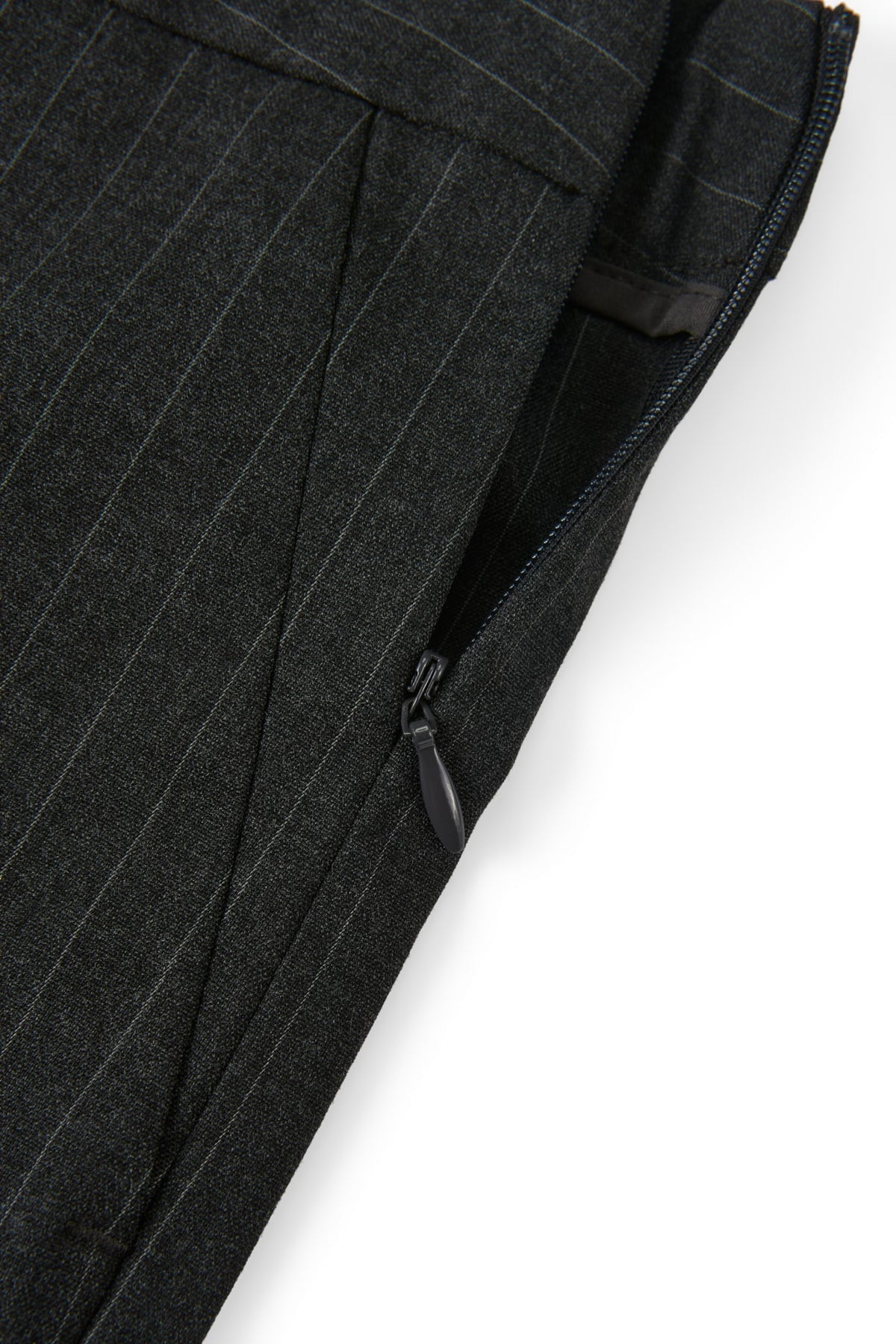G2000 - Pants - Stripe Straight-Leg Suit Pants